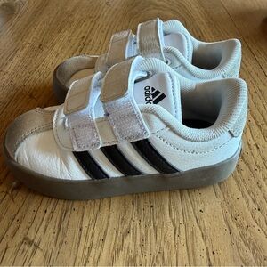 adidas Kids Shoes White and Black